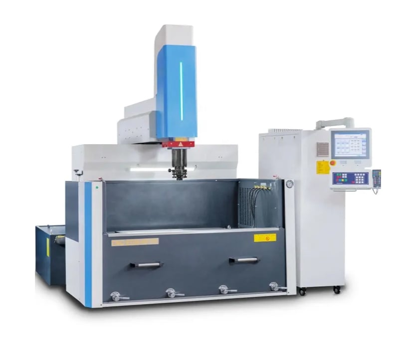 Umhlinzeki Womsebenzi Wokuguguleka Kagesi CNC EDM Die Sinker EDM Die Sinking Machine Iyathengiswa