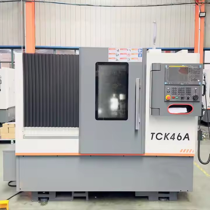TCK46A Ukugcina nokukhushwa Sentra High-Speed Automatic Horizontal Slant Bed Cnc Turning Lathe Machine