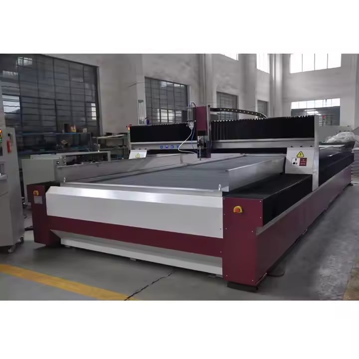 5 Axis Water Jet Cutter 3D Waterjet Cutting Machine With Flow Type Direct Drive Pump Water Jet Machine