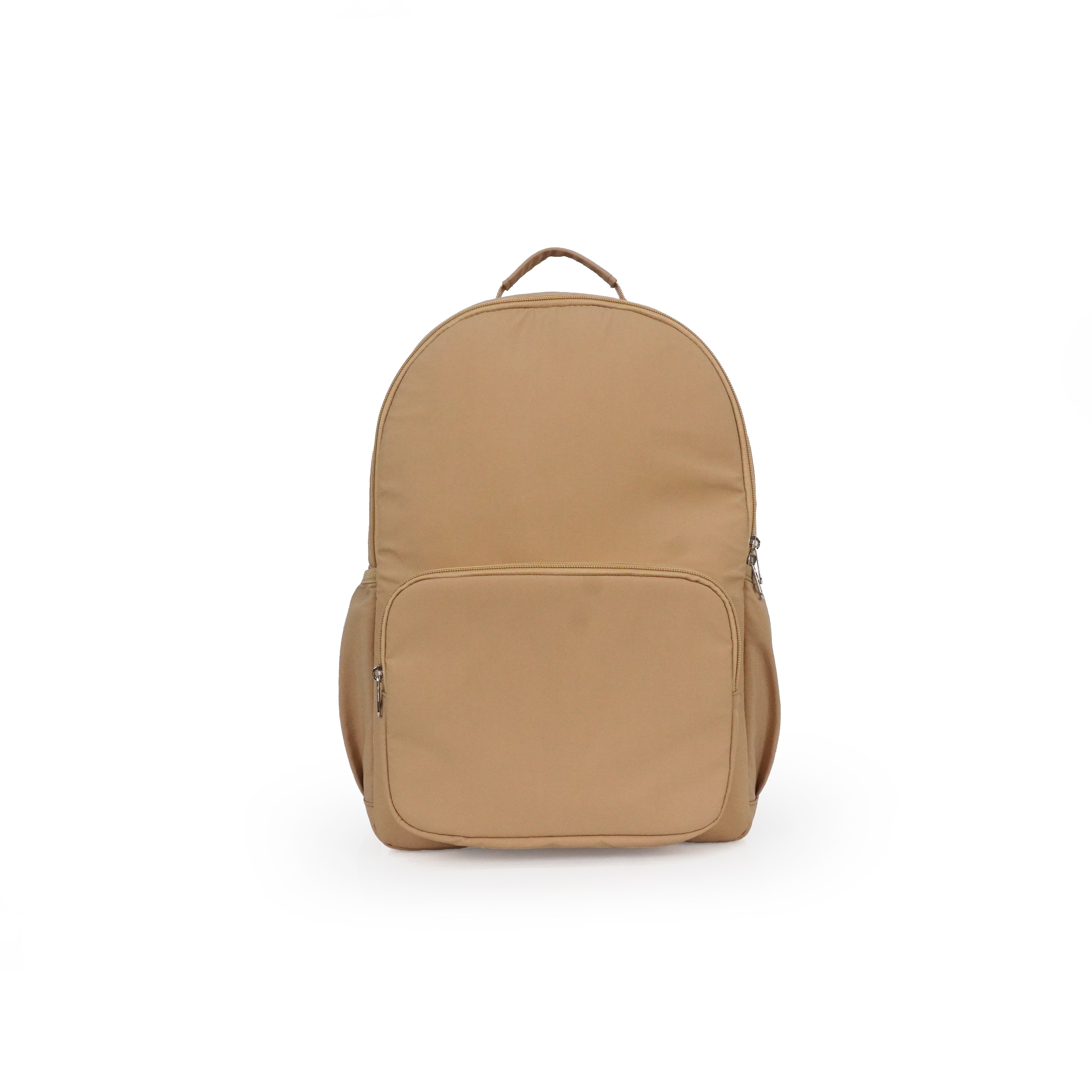 Mochila informal acolchada de nailon con logotipo personalizado, ligera para mujeres, mochila diaria para escuela y viajes