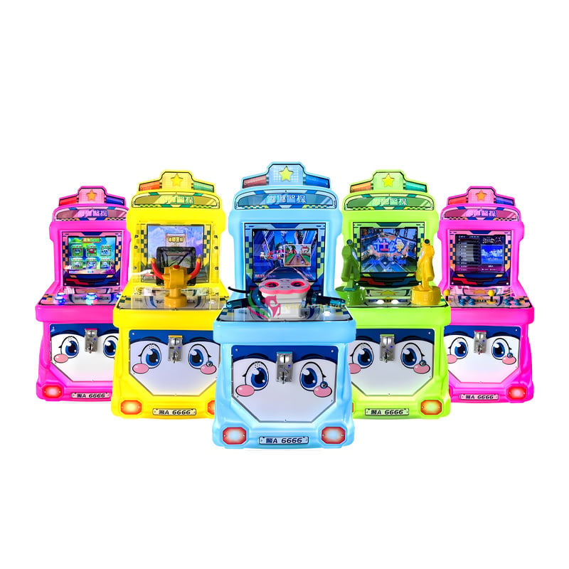Children's Amusement Arcade Shooting Game Machine Coin operated Game Children's Multi type Game Machine