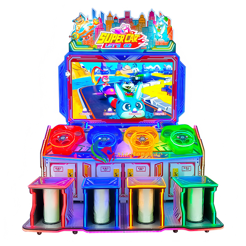 Super Racing All-Stars, Τέσσερις Παίκτες σε Ένα, Διασκεδαστικός Αγώνας Ταχύτητας που Δεν Τελειώνει Ποτέ
