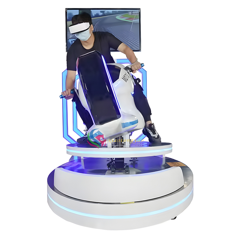 VR Виртуалды нақтылық Виртуалды симуляция жарыс ойыны мобильді мотоцикл Виртуалды нақтылық ойын аркадасы