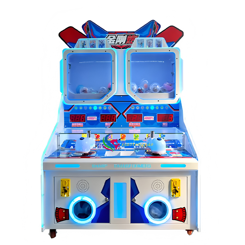 Double player shooting game console, parent-child interaction, full firepower, doubled joy!