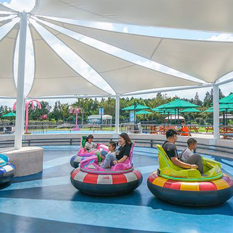 The bumper car project at Shanghai Disneyland