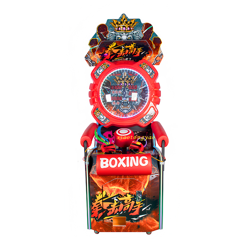 Unleash your power, dominate the boxing ring, immersive force measuring boxing experience machine