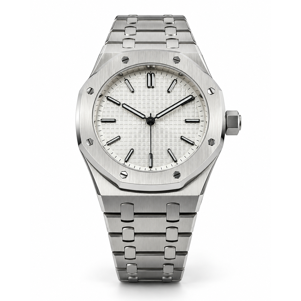 ab-w Factory Direct Octagonal Stainless Steel Watch Wholesale for Bulk Orders