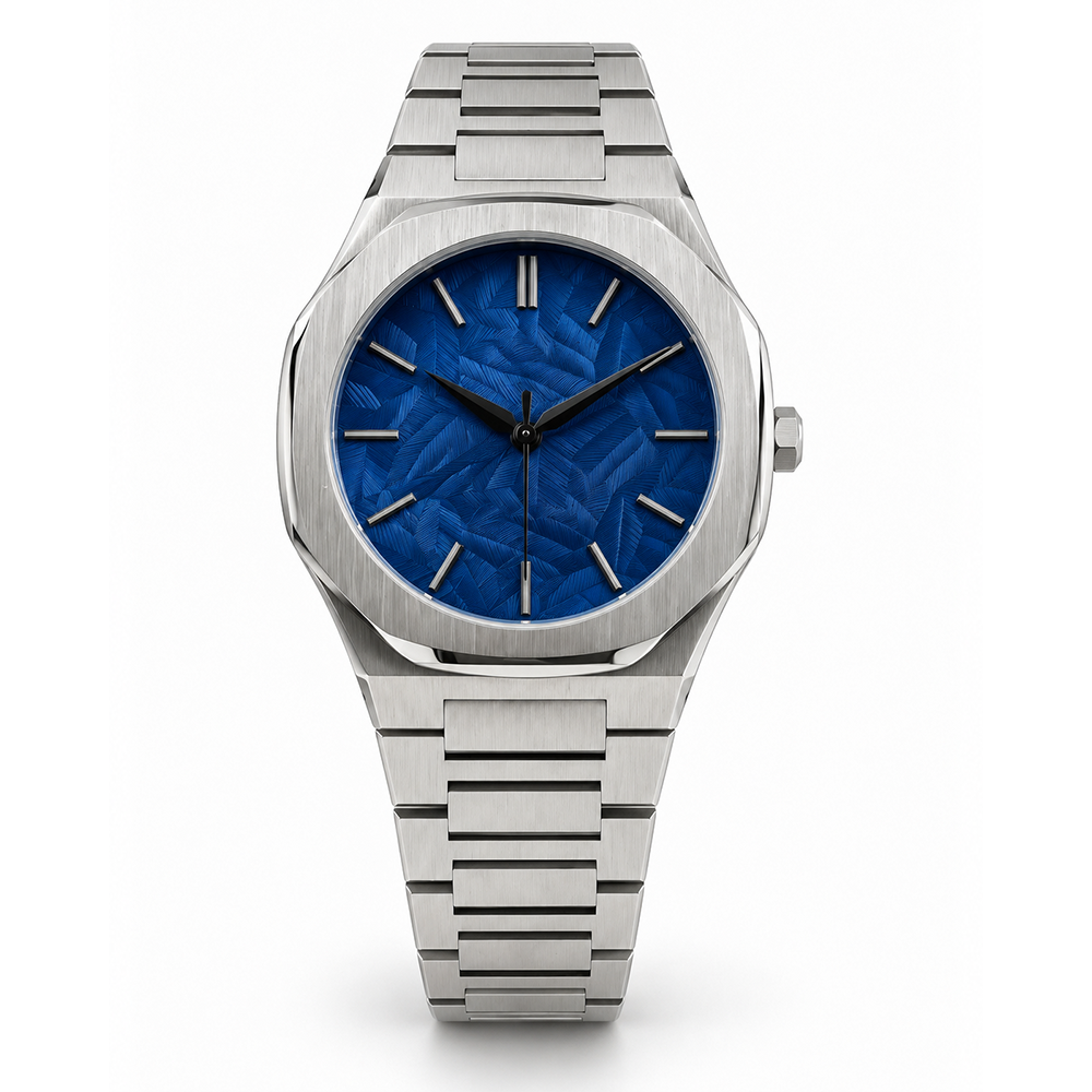 sz-b Custom Octagonal Watches with High-Transparency Tempered Glass and Quartz Movement—Available for Bulk Wholesale