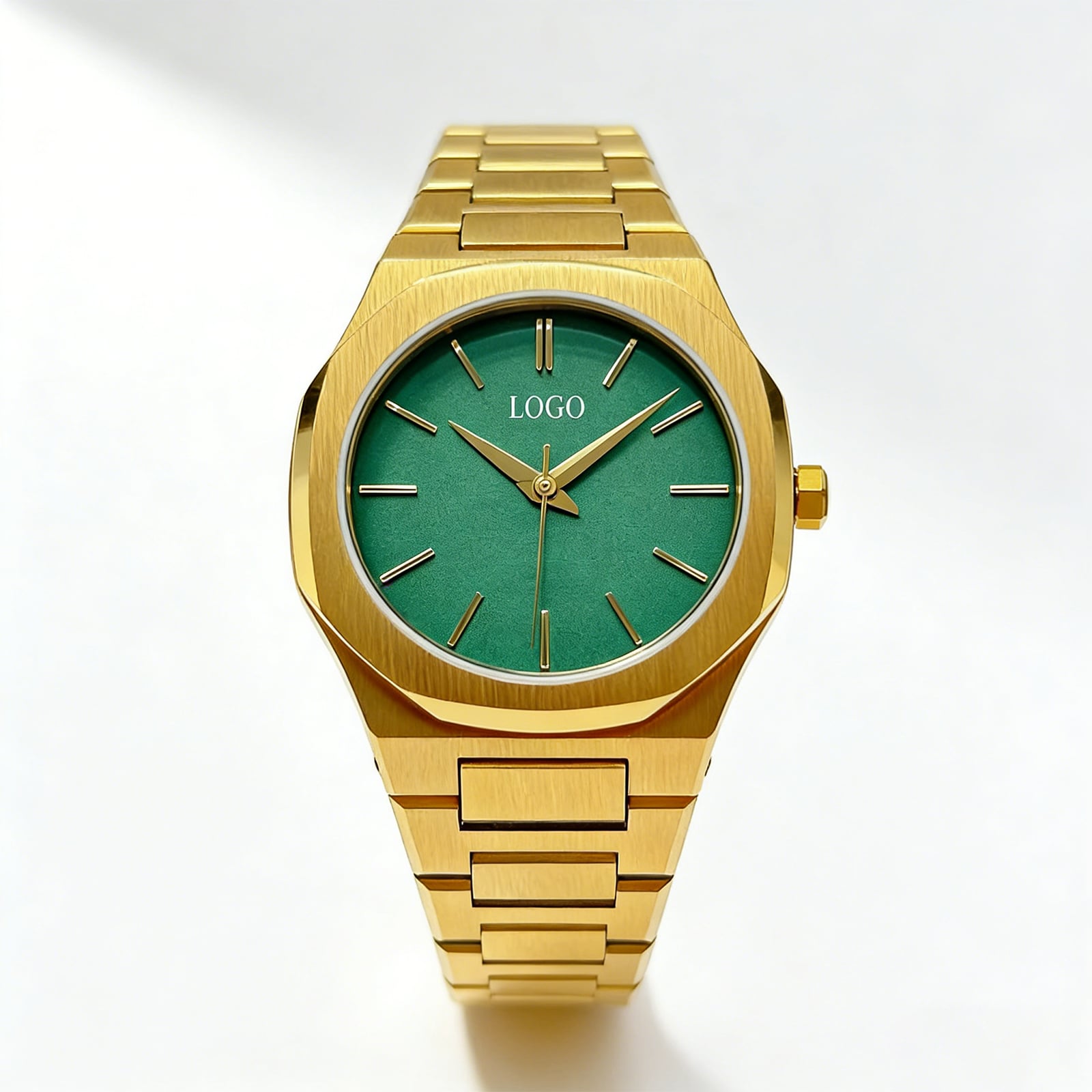 sz-g Customizable stainless steel gold-tone quartz ladies' watch