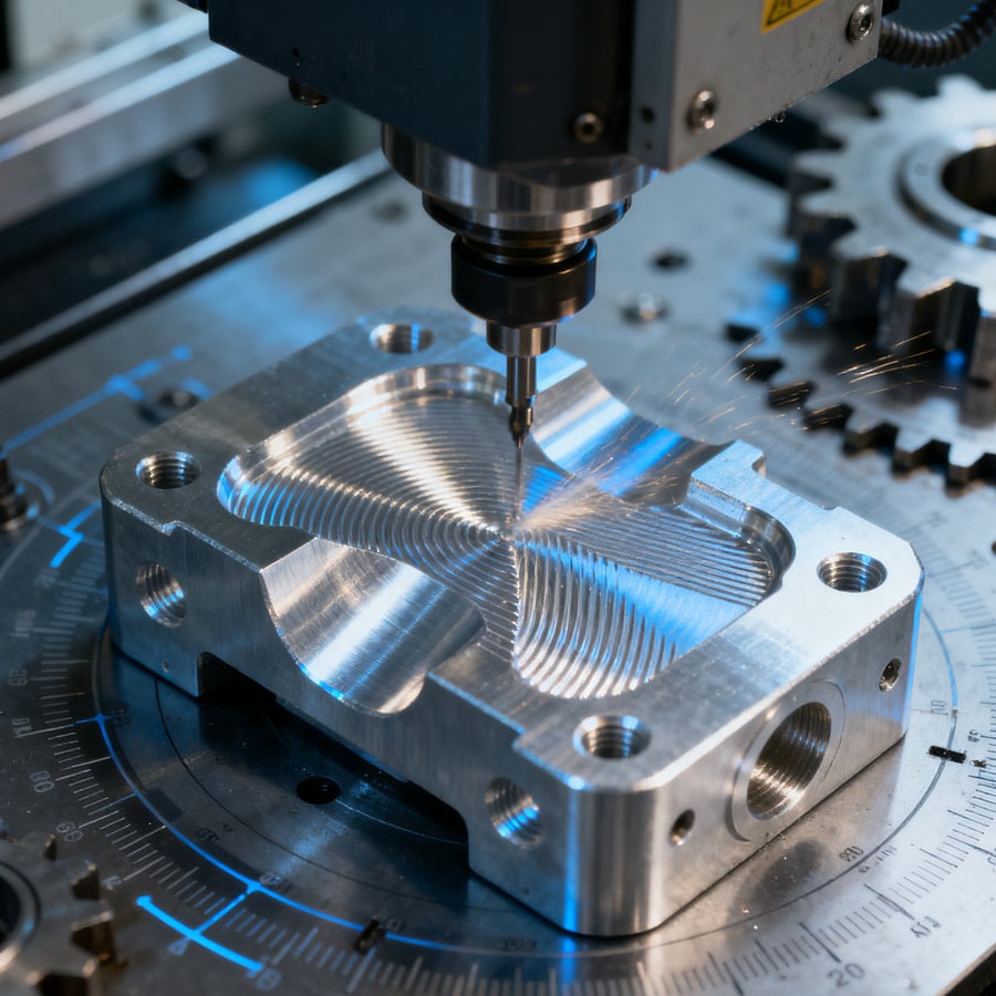 Service d'usinage CNC de précision à quatre axes - adapté aux pièces personnalisées en alliage d'aluminium et en acier inoxydable, boîtier/carcasse