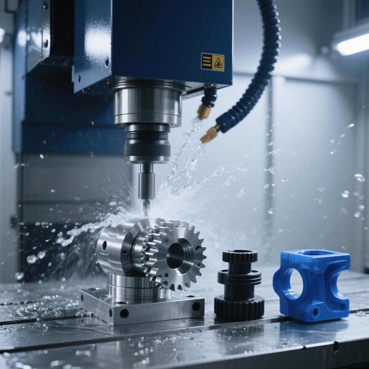Precision Three-Axis CNC Machining - Customizing Various Metal and Plastic Parts