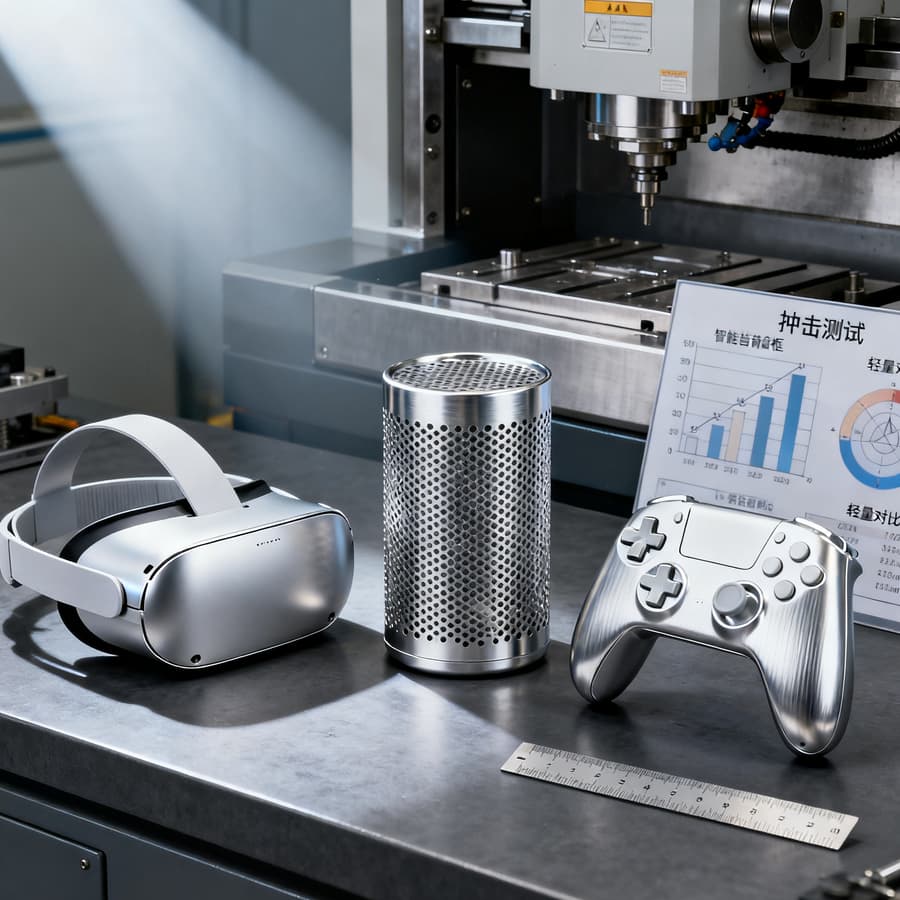 service de découpe CNC pour boîtier en alliage de magnésium électronique 3C - Fournit des pièces légères avec une grande rigidité, une résistance aux chocs et une protection électromagnétique