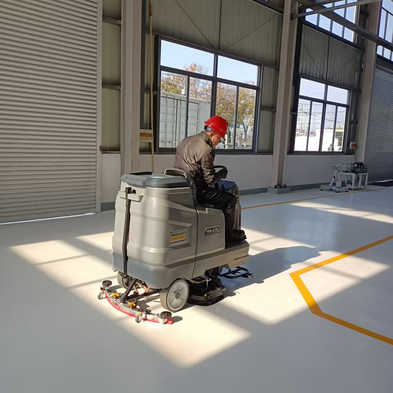 Save Time and Effort with a Powerful Electric Floor Scrubber
