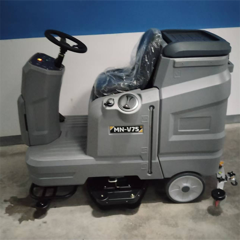Grease, Rust, Tough Grime? A Commercial Floor Scrubber Machine Handles It All