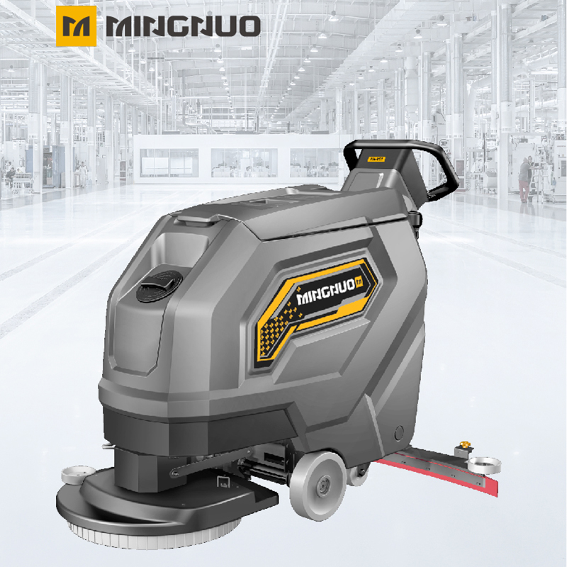 Improve sanitation and hygiene with a walk behind floor scrubber