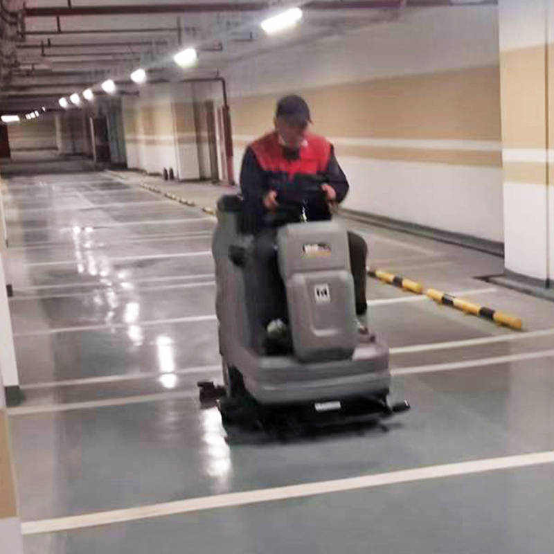 Keep your floors looking their best with a high-performance floor scrubber