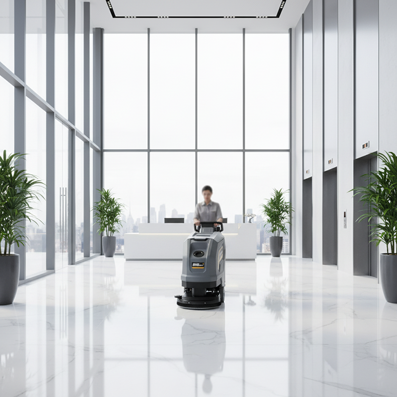 Comment les machines de nettoyage à conduite manuelle améliorent-elles l’efficacité au travail ?