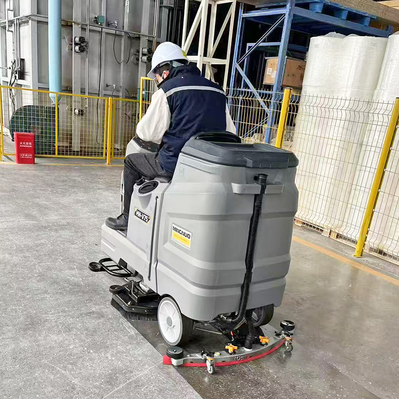 Maximize the lifespan of your floors with regular maintenance using a commercial floor scrubber