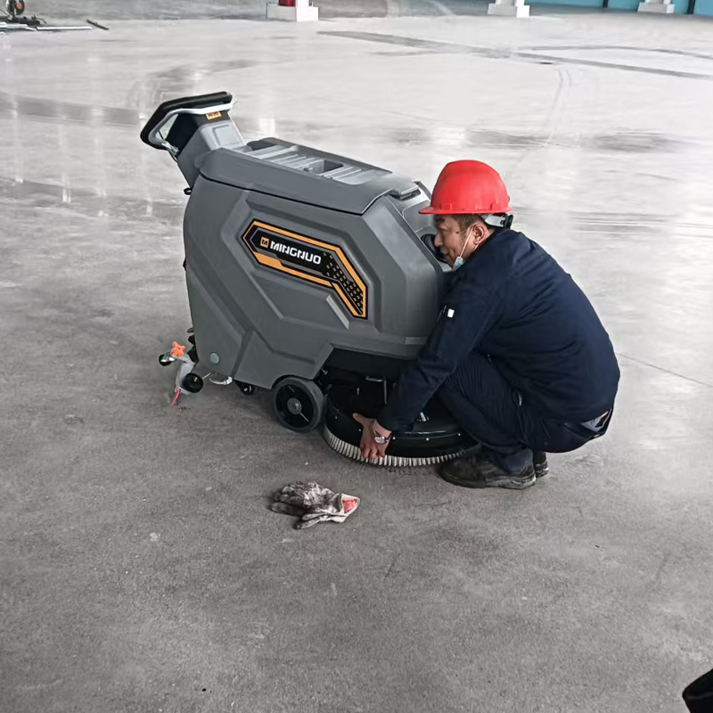 Enjoy a hassle-free cleaning experience with our floor cleaner scrubber machine