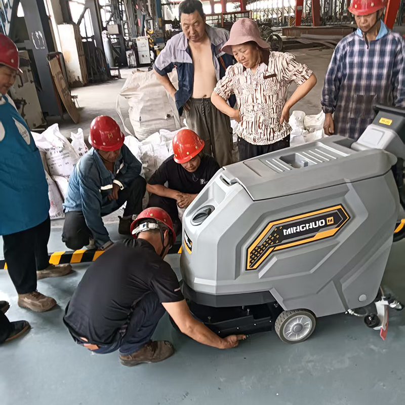 The Power of Floor Scrubber Machines