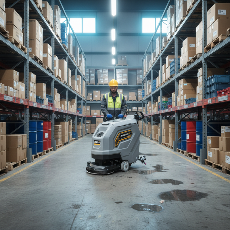 How Walk Behind Scrubber Machines Improve Efficiency and Productivity