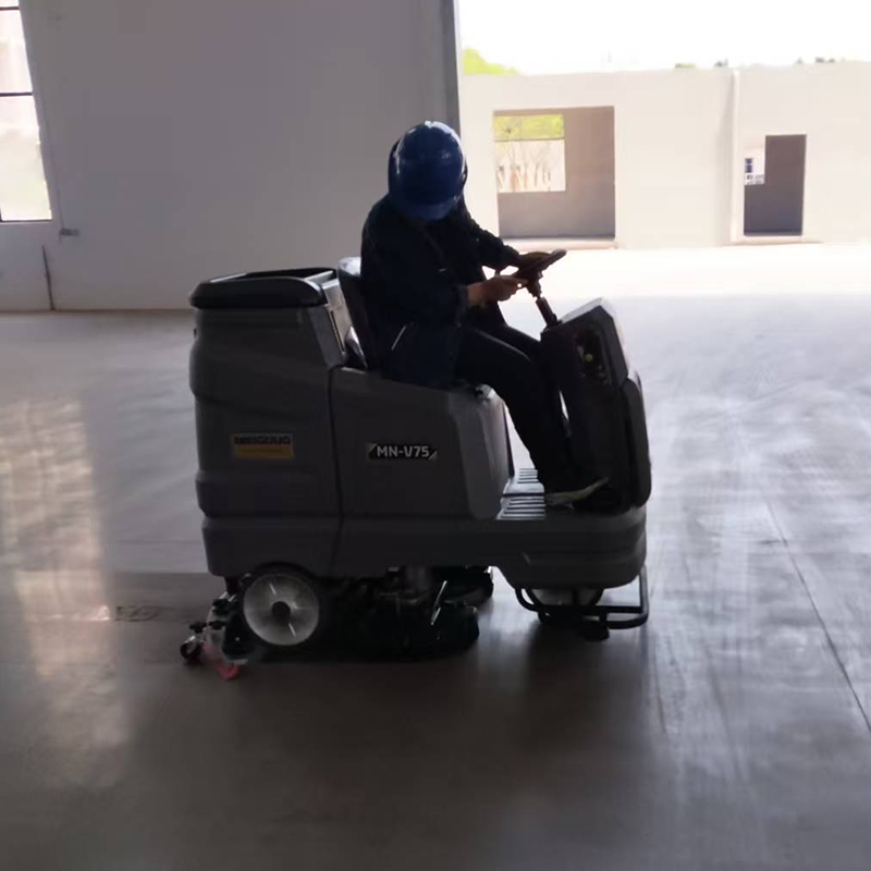 Achieve sparkling clean floors with a floor electric scrubber