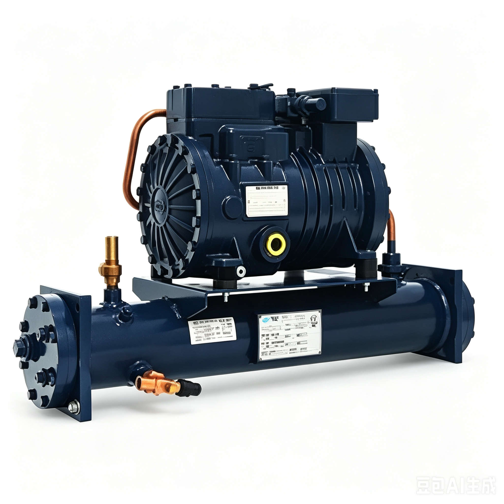 High-Efficiency Water Cooled Condenser for Industrial and Commercial Refrigeration Systems