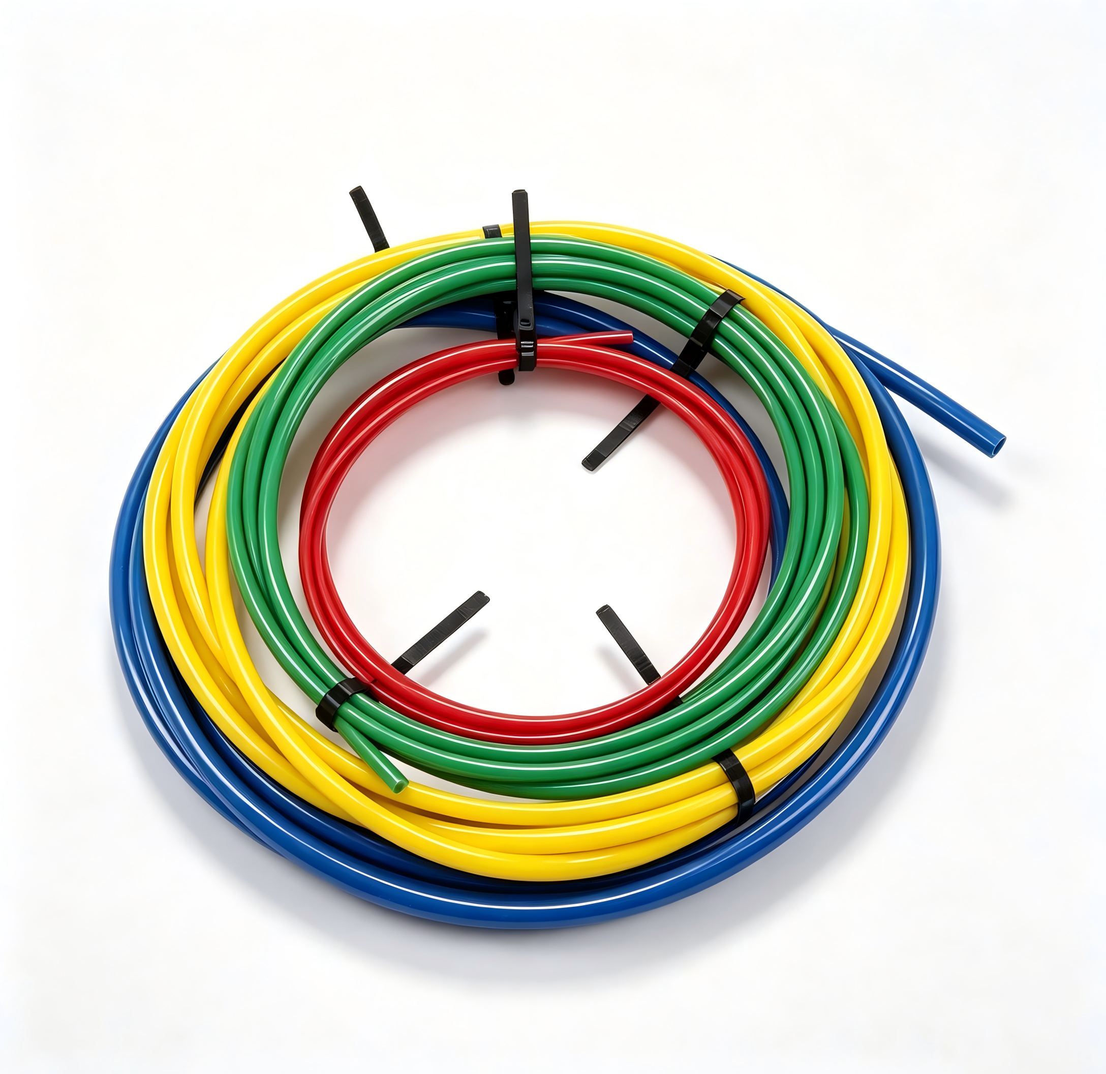 Wear Resistant Inner Copper Tube Bending Rubber Strip, Flexible Tube Bending Spring, Anti-Deformation Refrigeration Pipe Bending Accessories for HVAC Copper Pipe Bending Protection