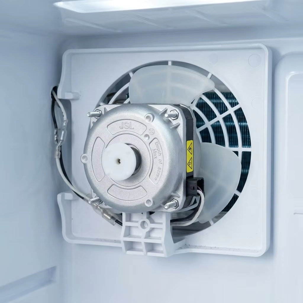 Compact Single-Phase Shaded-Pole Induction Motor — Die-Cast Aluminum Housing, Maintenance-Free Design for Refrigerator Evaporator Fans, Microwave Ovens, and Ventilation Equipment