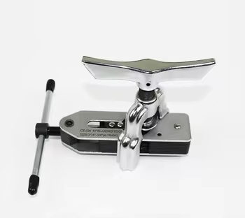 High Precision Flaring Tools, Heavy Duty Anti-Slip Pipe Flaring Tool, Durable Refrigeration Pipe Flaring Kit for HVAC and Refrigeration System Repair
