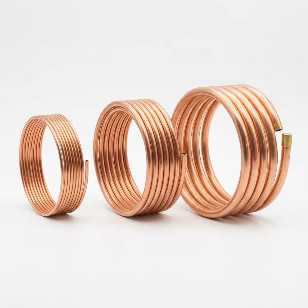 Durable Seamless Copper Tube Heat Exchange Copper Pipe for Cooling Equipment