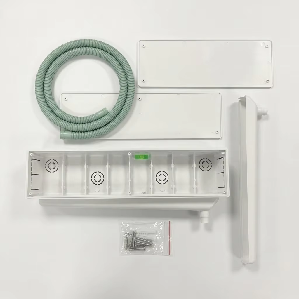 AC Condensate Drain Pump Kit | Ultra-Quiet 20 dB(A) | 4m Max Lift | Automatic Float Switch — Gravity Drain Eliminator
