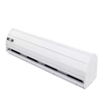 High Wind Speed Centrifugal Air Curtain, Low Noise Energy-Saving Air Barrier Machine with Remote Control, PTC Heating Optional for Commercial Industrial Cold Room Door