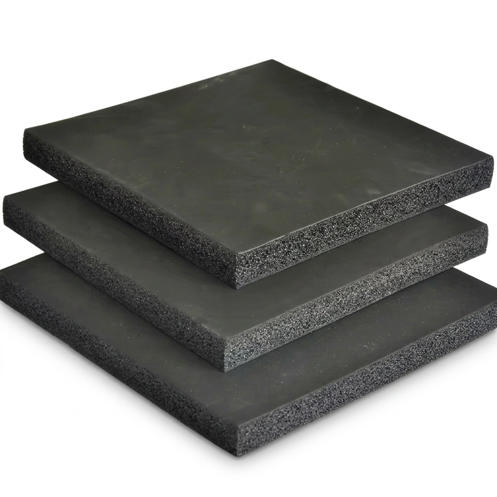 NBR Closed-Cell Foam Insulation Sheet | Thermal & Acoustic | Waterproof | Flexible Rubber Panel for HVAC Duct Wrap, Pipe Insulation & Cold Storage Wall Lining