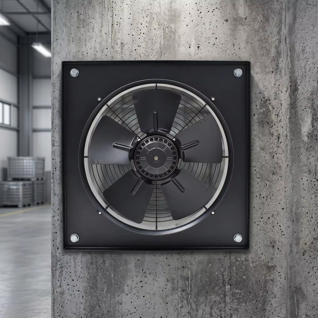 High-Performance Wall-Mounted Axial Fan for Heavy-Duty Industrial Ventilation