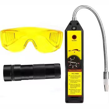 High Sensitivity Refrigerant Leak Detector, Portable HVAC Leak Detection Tool, Fast Response Rechargeable Gas Leak Tester for Air Conditioner and Refrigeration System