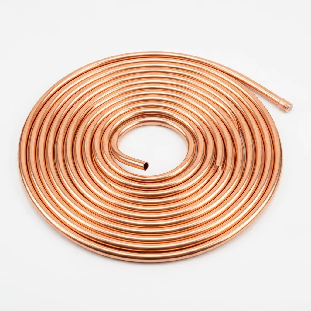 Durable Seamless Copper Tube Heat Exchange Copper Pipe for Cooling Equipment