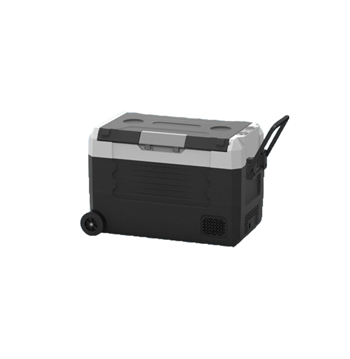 Portable DC 12V 24V Car Refrigerator, Low Noise Compressor Vehicle Fridge, Fast Cooling Mini Mobile Freezer for Truck RV Camping Travel Outdoor Use