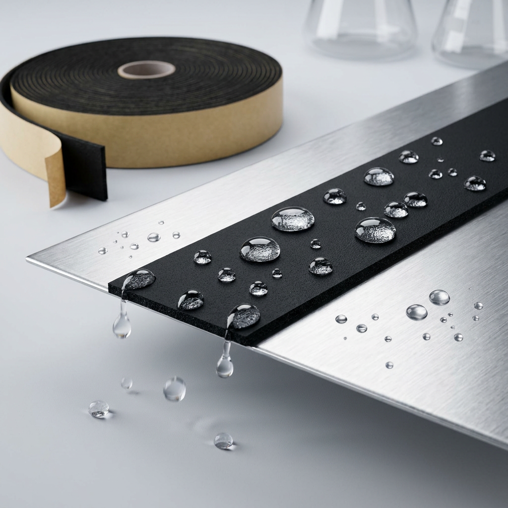 Self-Adhesive Sealing Tape | Waterproof Weather-Resistant | Flexible Black Butyl/Rubber Tape with Peel-Off Liner for AC Pipe Joints, Duct Sealing & Outdoor Weatherproofing