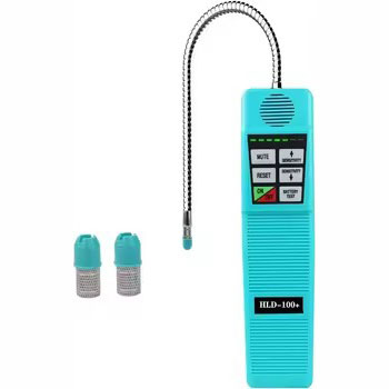 High Sensitivity Refrigerant Leak Detector, Portable HVAC Leak Detection Tool, Fast Response Rechargeable Gas Leak Tester for Air Conditioner and Refrigeration System
