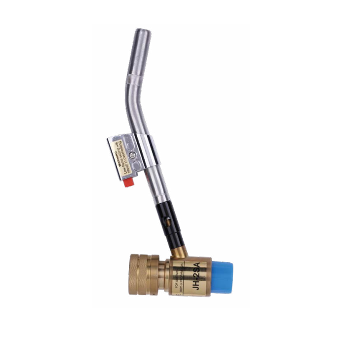 Portable Refrigeration Welding Torch, High Temperature Adjustable Flame Brazing Torch, Anti-Slip Handheld Gas Welding Gun for HVAC Copper Pipe Soldering and Refrigeration Repair