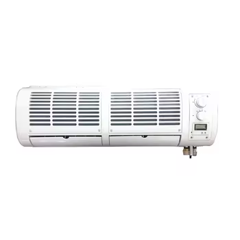 High Wind Speed Centrifugal Air Curtain, Low Noise Energy-Saving Air Barrier Machine with Remote Control, PTC Heating Optional for Commercial Industrial Cold Room Door