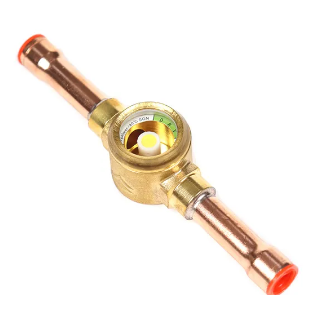 High Pressure Resistant Refrigeration Sight Glass, Moisture Indicator Liquid Level Observer for Air Conditioner, Freezer and Cold Storage Unit
