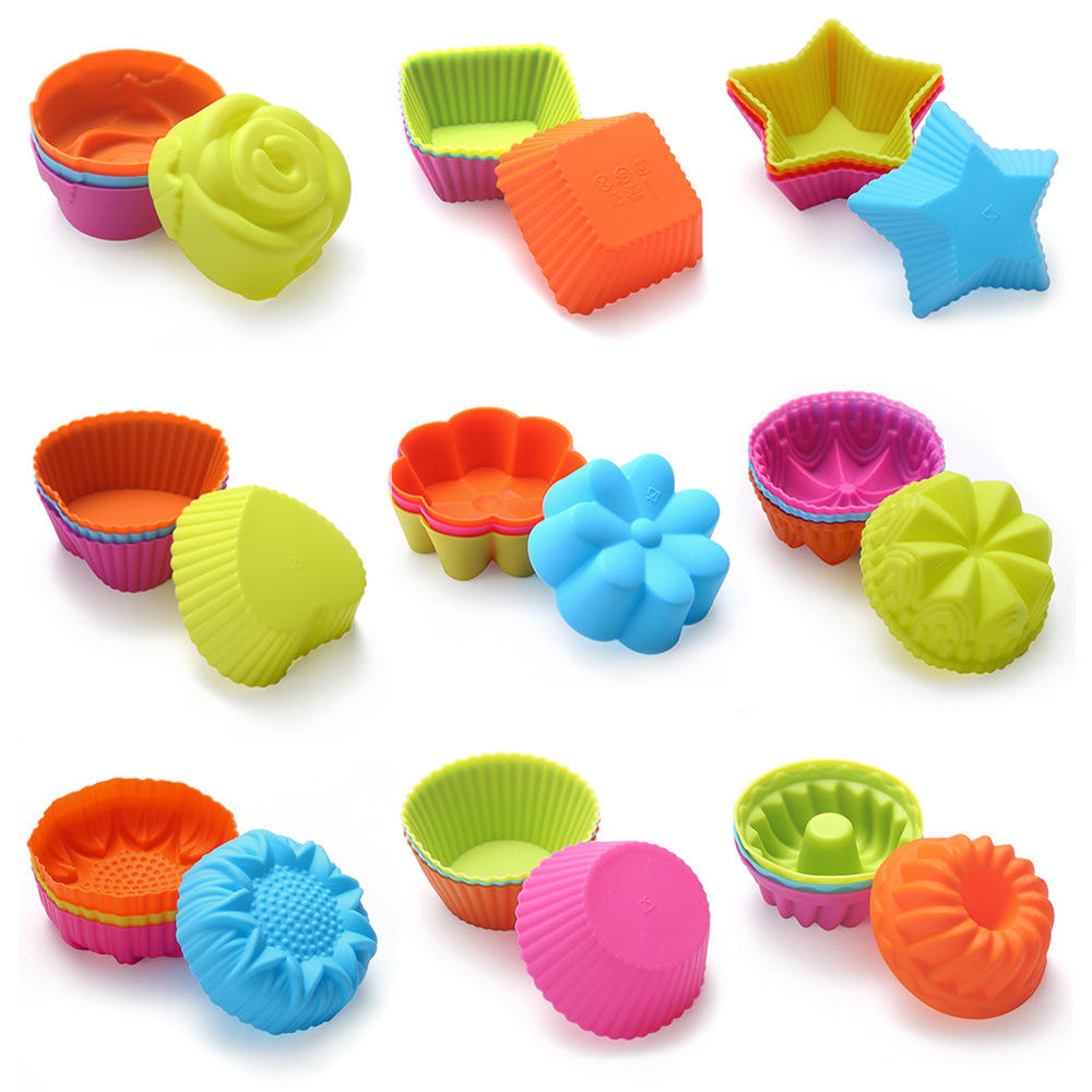 Qualidade e versatilidade incomparáveis de formas de silicone para mini muffins