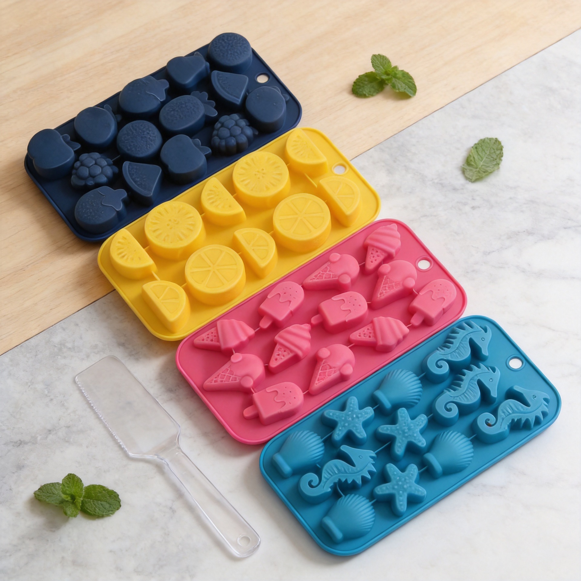 Design inovador para formas únicas de gelo