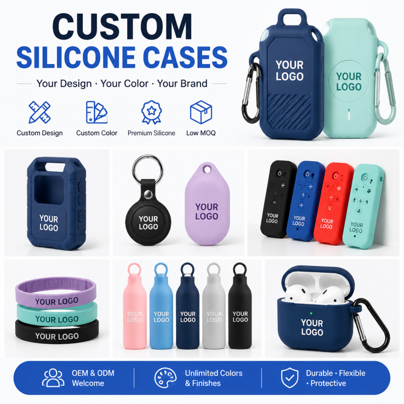 Soluções personalizadas em silicone sem igual para diversos setores