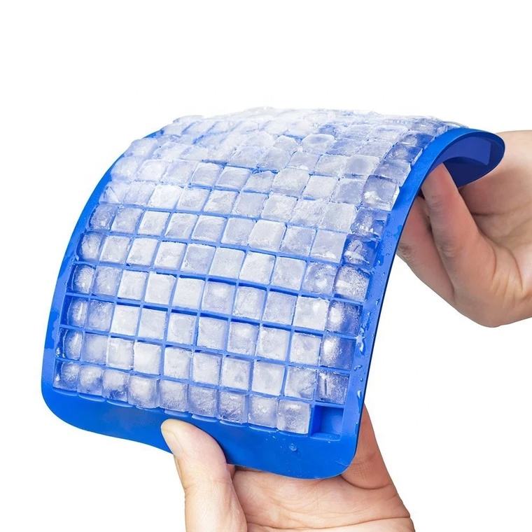 Design flexível para liberação fácil do gelo