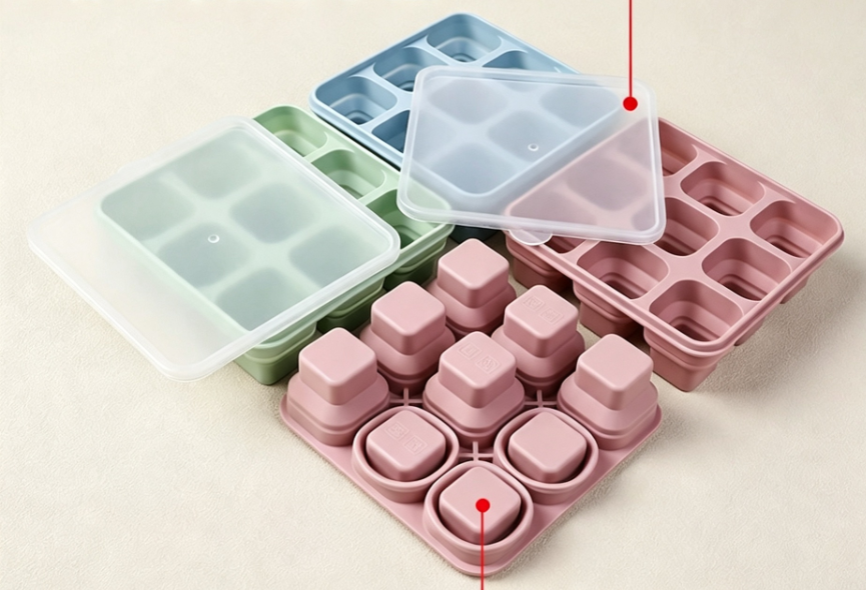 Benefícios Inigualáveis de Formas de Gelo em Silicone Empilháveis