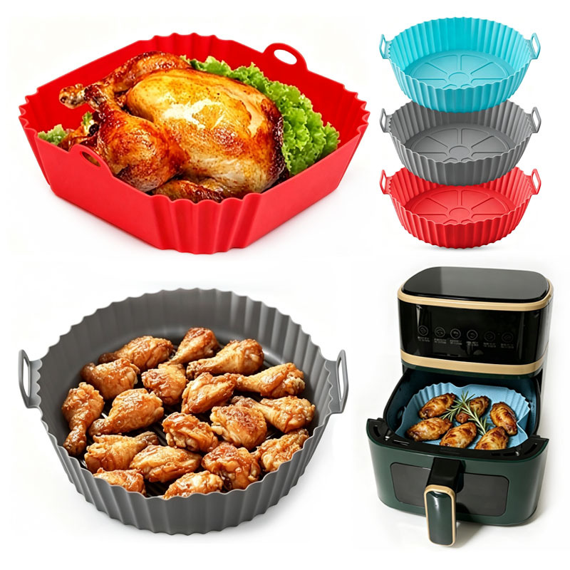 Benefícios Inigualáveis dos Tapetes de Air Fryer de Silicone FDA