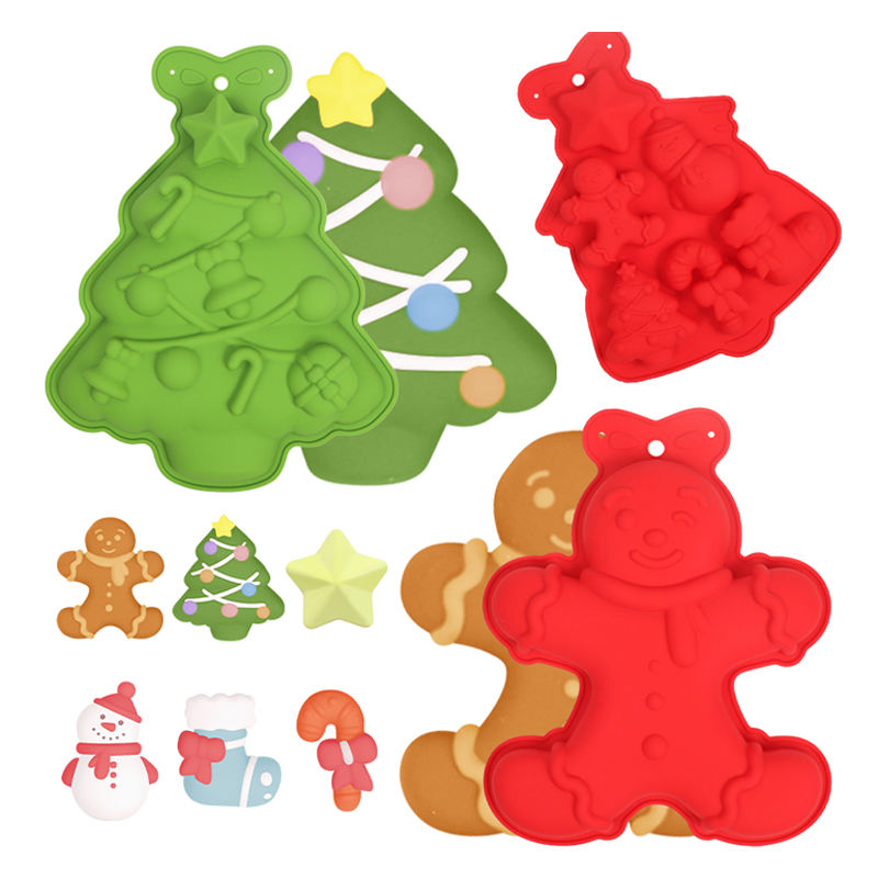 Qualidade e Personalização Inigualáveis em Moldes de Silicone para Natal